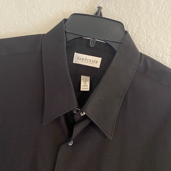 Perfect black dress shirt 18-34/35 - Picture 3 of 6